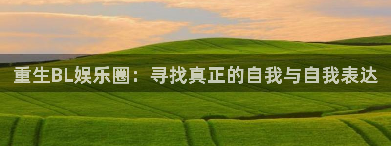 U8国际官网入口：重生BL娱乐圈：寻找真正的自我与自我表达