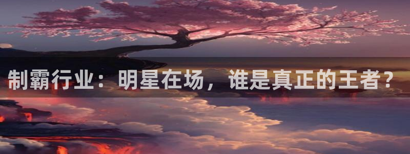 U8国际体育官网入口登录：制霸行业：明星在场，谁是真正的王者？