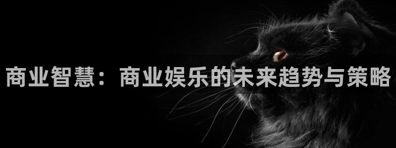 U8国际2体育登录入口：商业智慧：商业娱乐的未来趋势与策略
